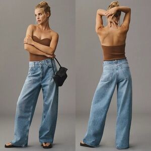 NWT Agolde Low Slung Baggy Jeans Libertine